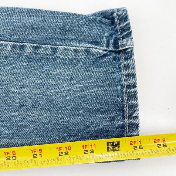 Levis Youth Boys 514 Straight Regular Jeans Blue Denim 10R 24x25 cotton kids - Picture 6 of 11